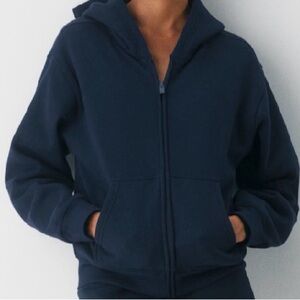 Aritzia Navy Blue Hoodie